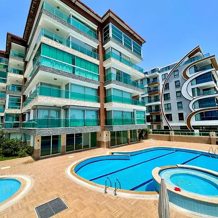 Sa Apartments! Beachfront With Sea View & Pool אלאניה